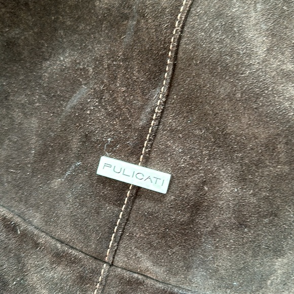 Pulicati - Leather suedette bag - EUC - Picture 3 of 10